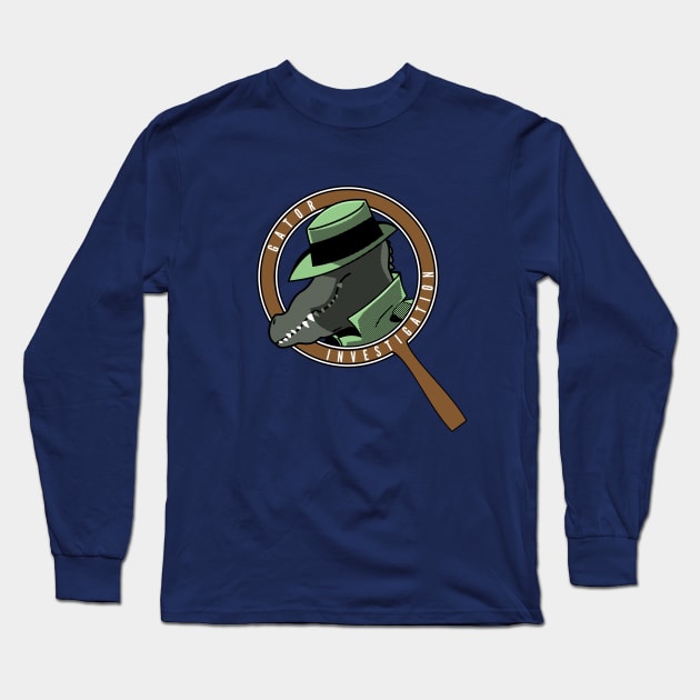 The InvestiGator Long Sleeve T-Shirt by TGprophetdesigns